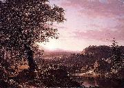 July Sunset, Berkshire County, Massachusetts Frederic Edwin Church